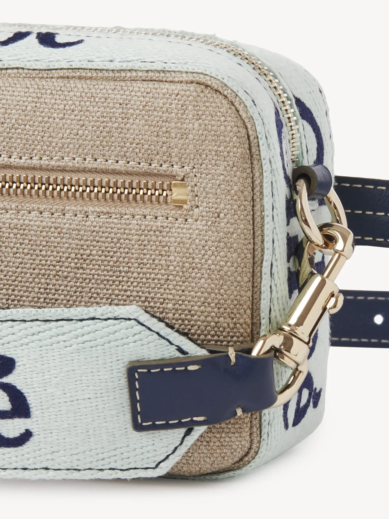 Sacs À Bandoulière-Chloé Sac Ceinture Woody Green - Blue 1