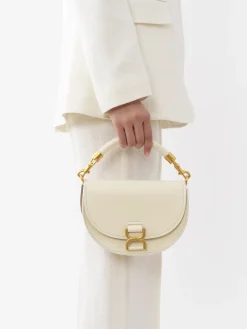 Sacs À Bandoulière-Chloé Sac Chaine Porte Épaule Marcie Misty Ivory