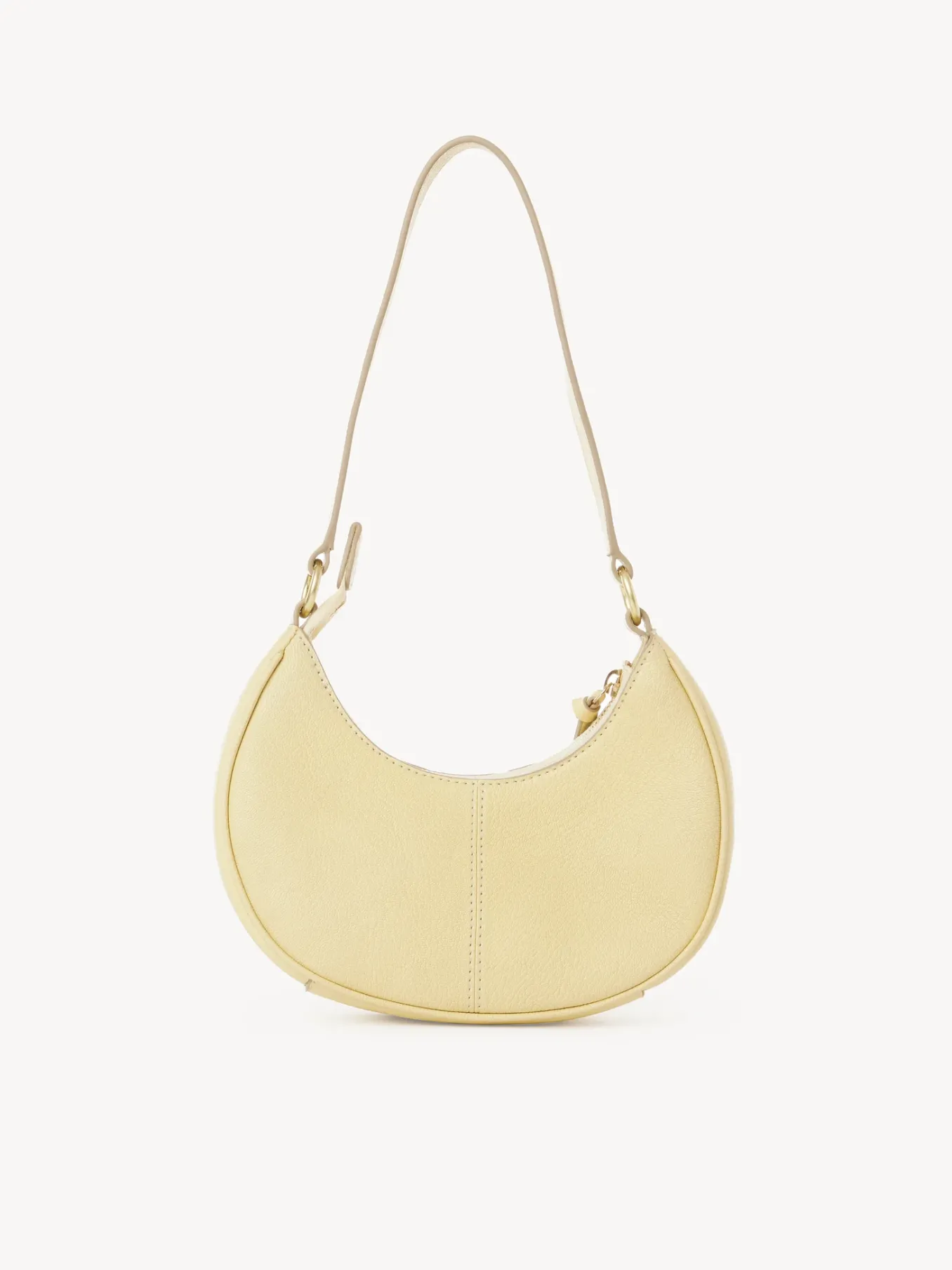 Sacs Porté Épaule-Chloé Sac Demi-Lune Hana Pure Yellow