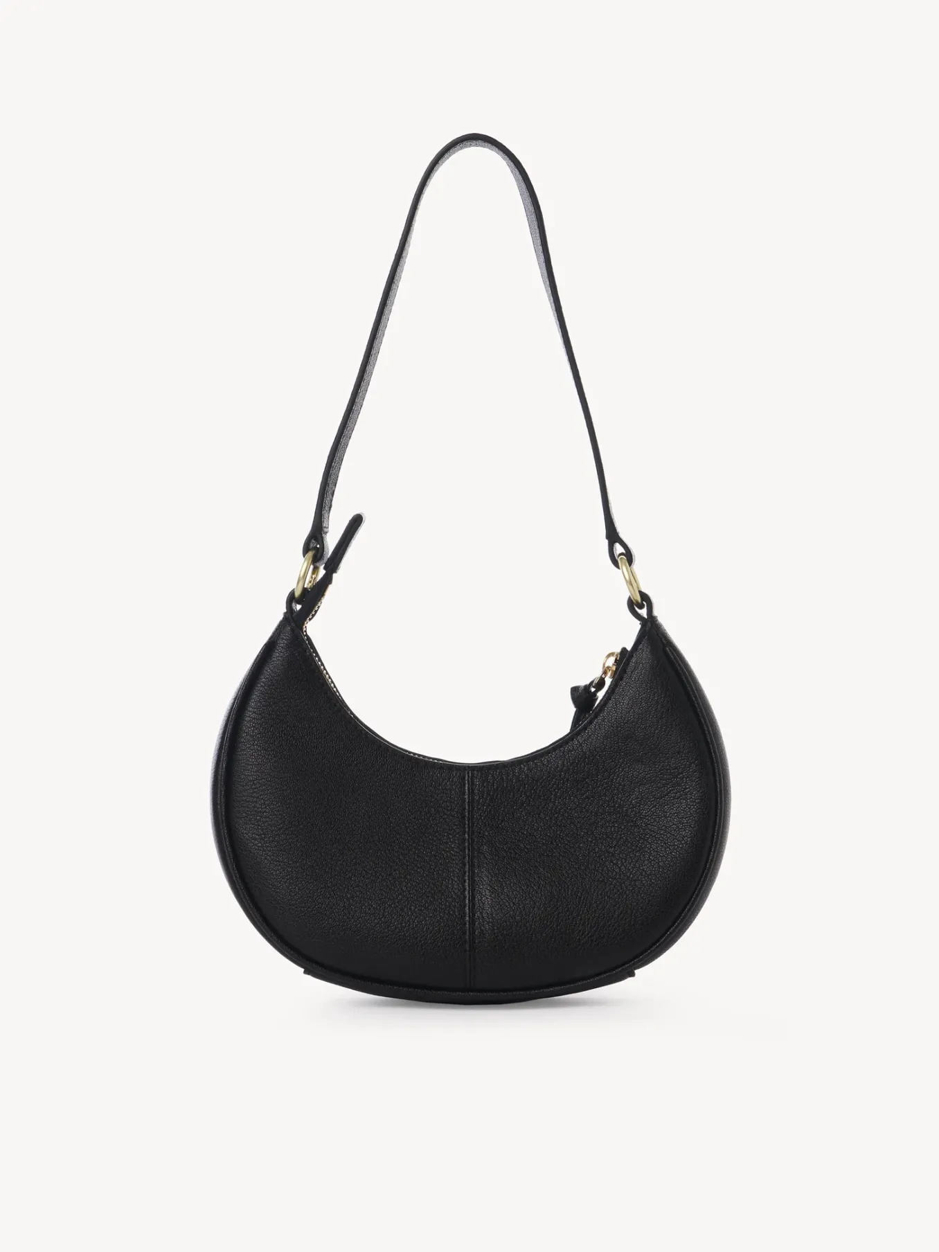 Sacs Porté Épaule-Chloé Sac Demi-Lune Hana Noir