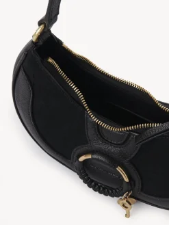 Sacs Porté Épaule-Chloé Sac Demi-Lune Hana Noir