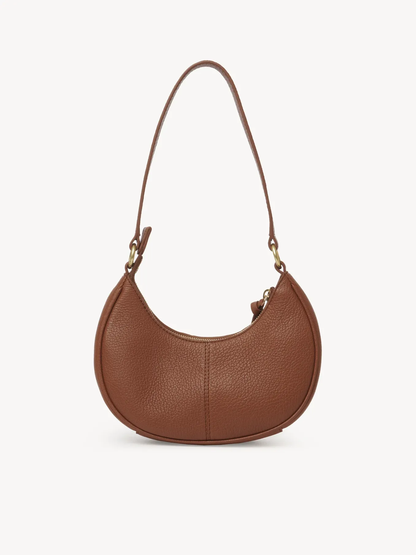 Sacs Porté Épaule-Chloé Sac Demi-Lune Hana Caramello