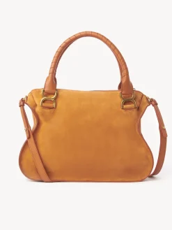 Sacs À Bandoulière-Chloé Sac Double Porte Marcie Henna Orange