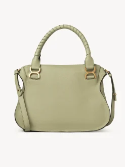 Sacs À Bandoulière-Chloé Sac Double Porte Marcie Faded Green