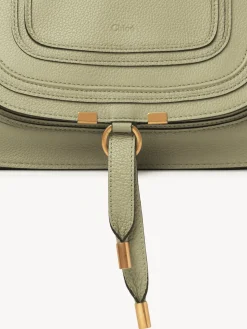 Sacs À Bandoulière-Chloé Sac Double Porte Marcie Faded Green