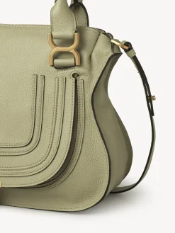Sacs À Bandoulière-Chloé Sac Double Porte Marcie Faded Green