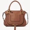 Sacs À Bandoulière-Chloé Sac Double Porte Marcie Tan