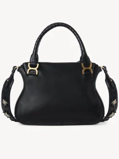 Sacs À Bandoulière-Chloé Sac Double Porte Marcie Noir