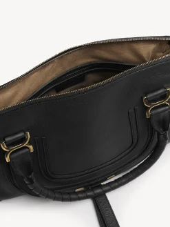 Sacs À Bandoulière-Chloé Sac Double Porte Marcie Noir