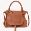 Sacs À Bandoulière-Chloé Sac Double Porte Marcie Henna Orange