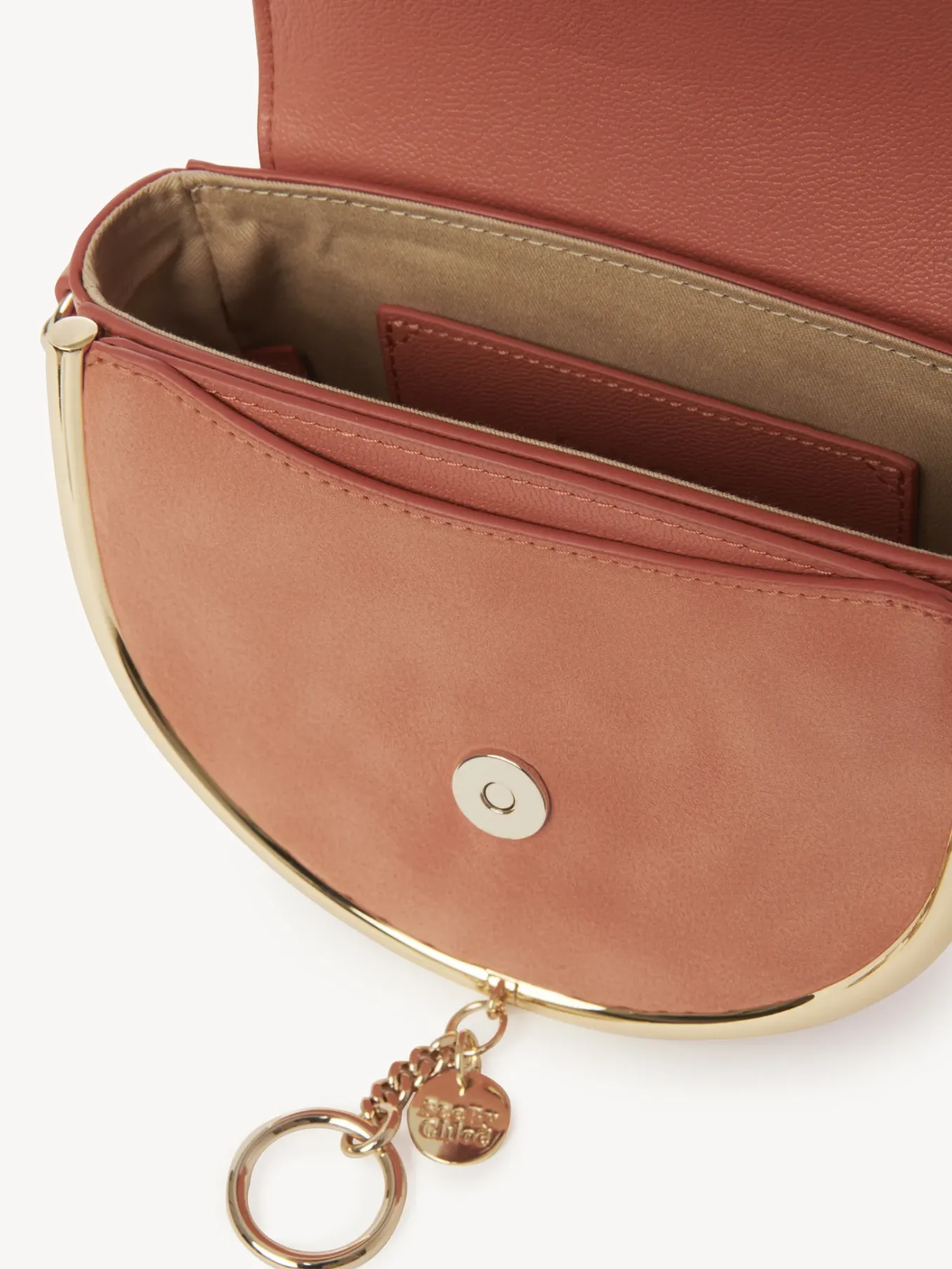 Sacs Porté Épaule-Chloé Sac Du Soir Mara Tan Apricot