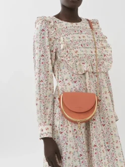 Sacs Porté Épaule-Chloé Sac Du Soir Mara Tan Apricot