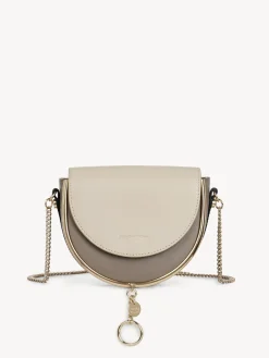 Sacs Porté Épaule-Chloé Sac Du Soir Mara Motty Grey