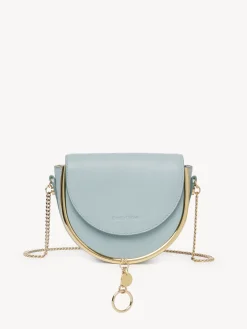 Sacs À Bandoulière-Chloé Sac Du Soir Mara Sterling Blue