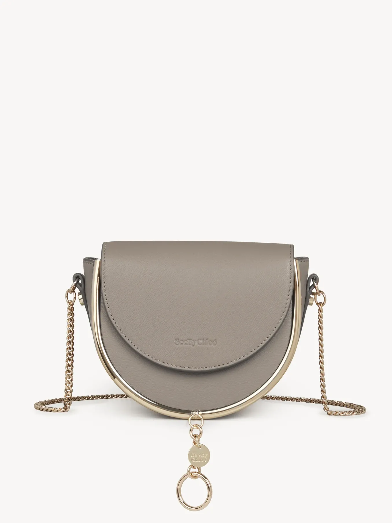 Sacs Porté Épaule-Chloé Sac Du Soir Mara Motty Grey