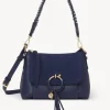 Sacs Porté Épaule-Chloé Sac Porte Épaule Joan Classic Navy