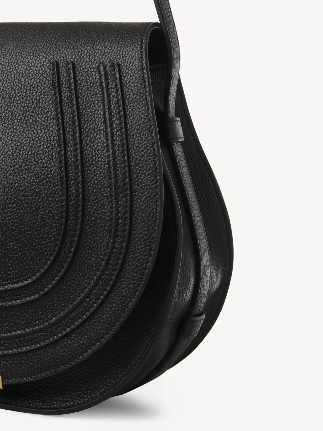 Sacs À Bandoulière-Chloé Sac Porte Épaule Marcie Noir