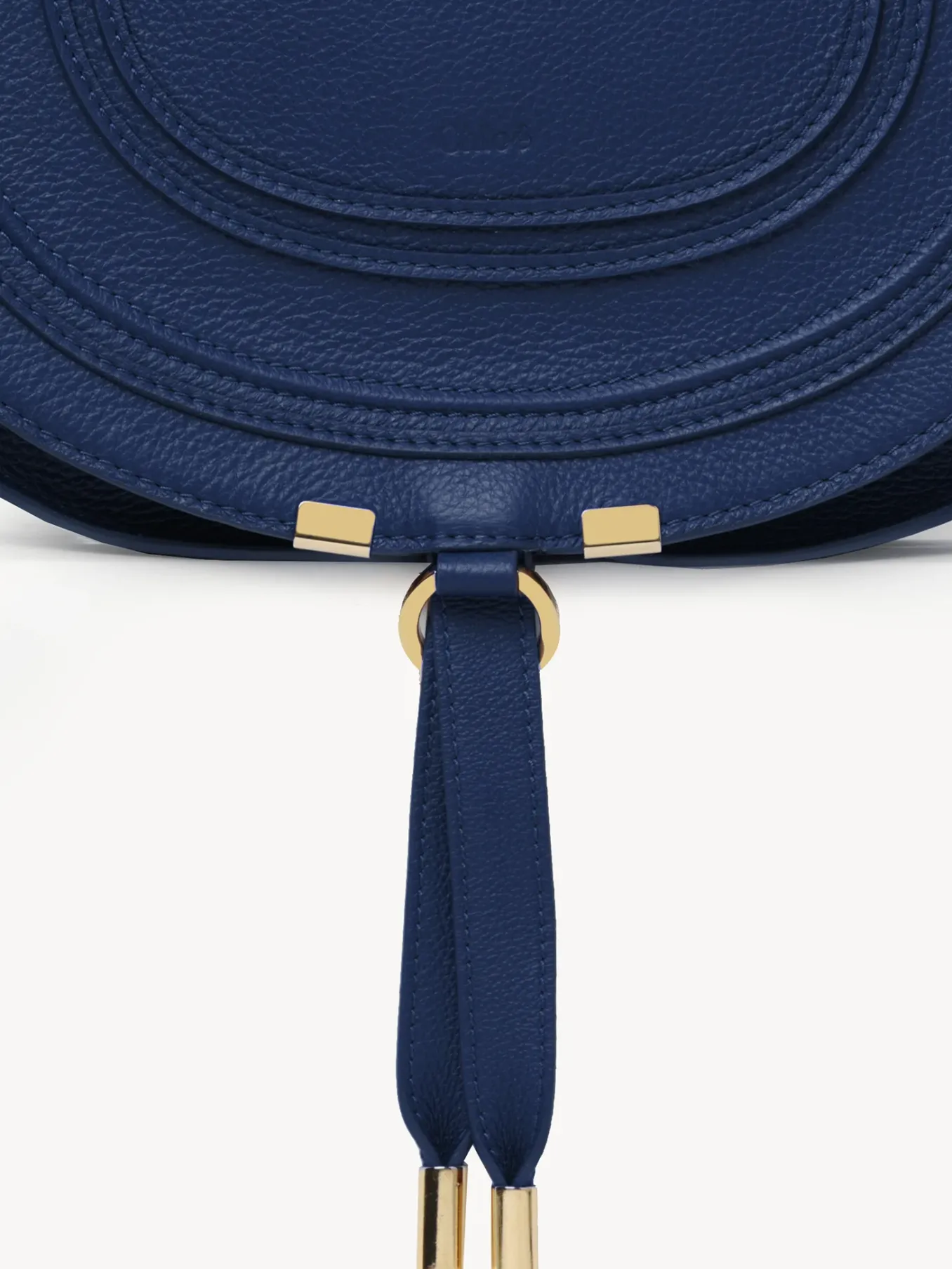 Sacs À Bandoulière-Chloé Sac Porte Épaule Marcie Deep Denim