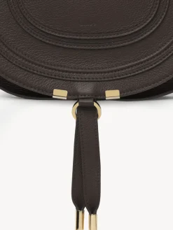 Sacs À Bandoulière-Chloé Sac Porte Épaule Marcie Bold Brown