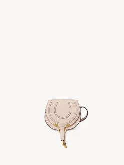 Sacs À Bandoulière-Chloé Sac Porte Épaule Marcie Nano Pale Blush