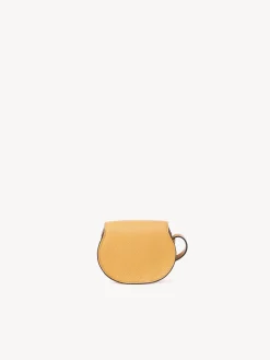 Sacs À Bandoulière-Chloé Sac Porte Épaule Marcie Nano Tan Apricot