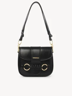 Sacs Porté Épaule-Chloé Sac Porte Épaule Saddie Noir