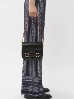 Sacs Porté Épaule-Chloé Sac Porte Épaule Saddie Noir