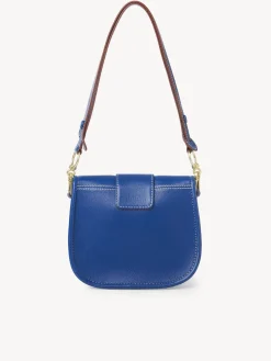 Sacs Porté Épaule-Chloé Sac Porte Épaule Saddie Eternity Blue