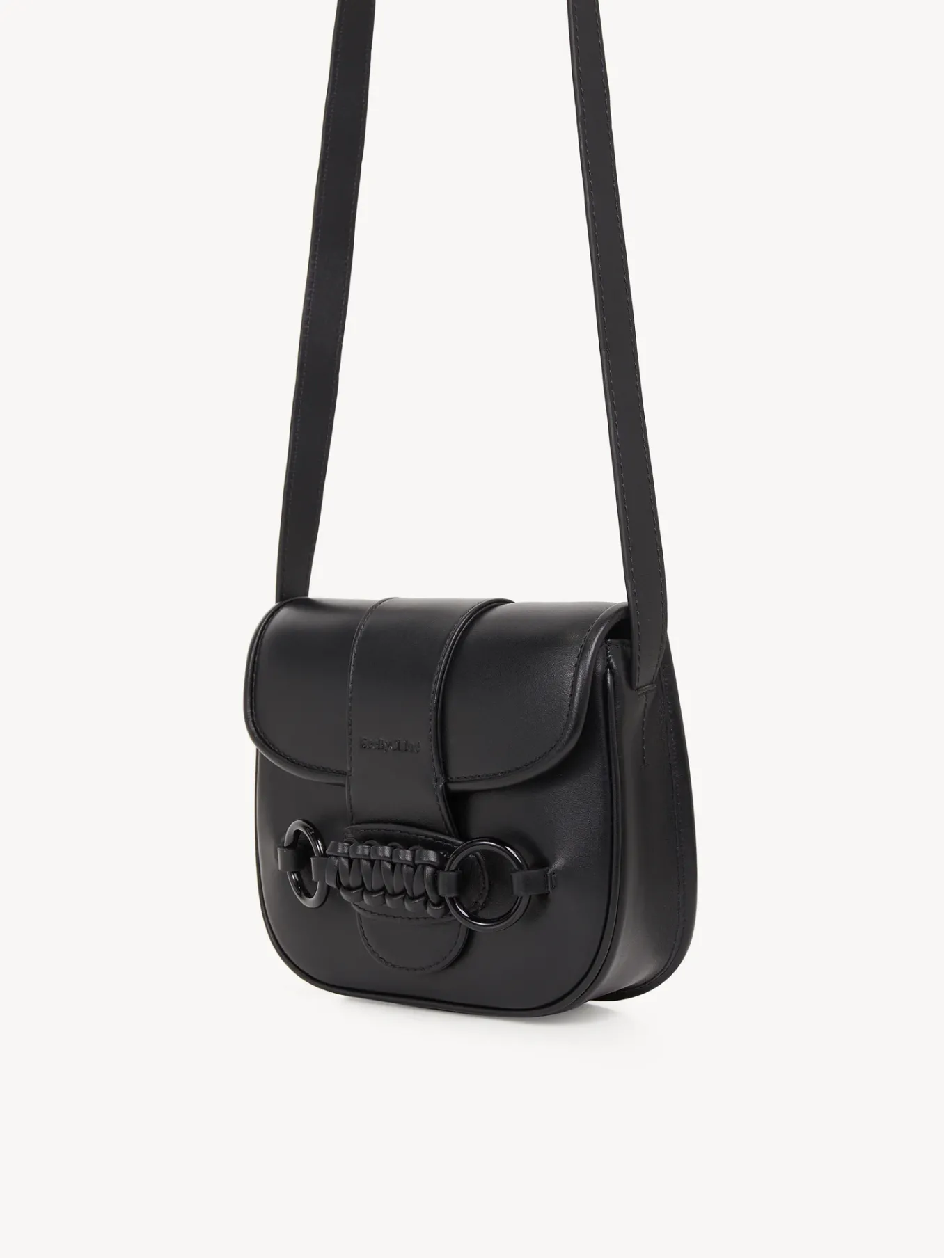 Sacs Porté Épaule-Chloé Sac Porte Épaule Saddie Noir