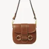 Sacs Porté Épaule-Chloé Sac Porte Épaule Saddie Caramello
