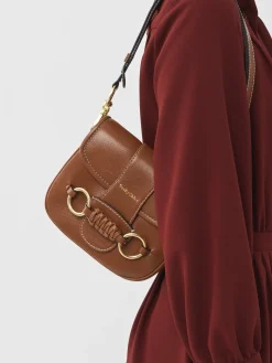 Sacs Porté Épaule-Chloé Sac Porte Épaule Saddie Caramello