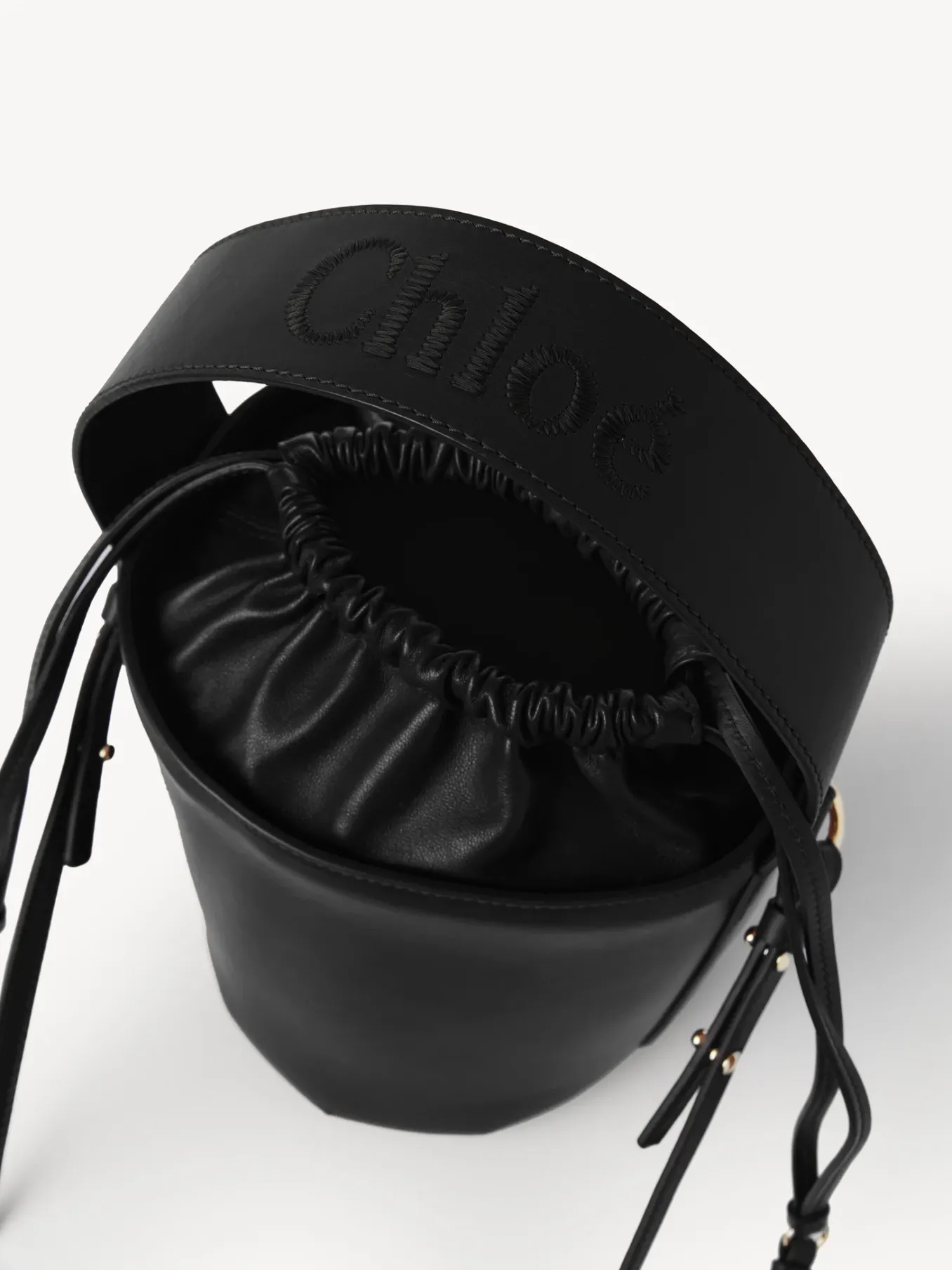 Sacs Porté Épaule-Chloé Sac Seau Chloe Sense Noir