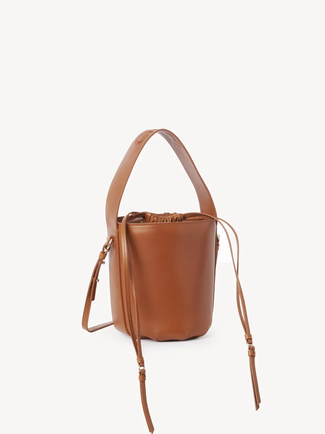 Sacs Porté Épaule-Chloé Sac Seau Chloe Sense Caramel