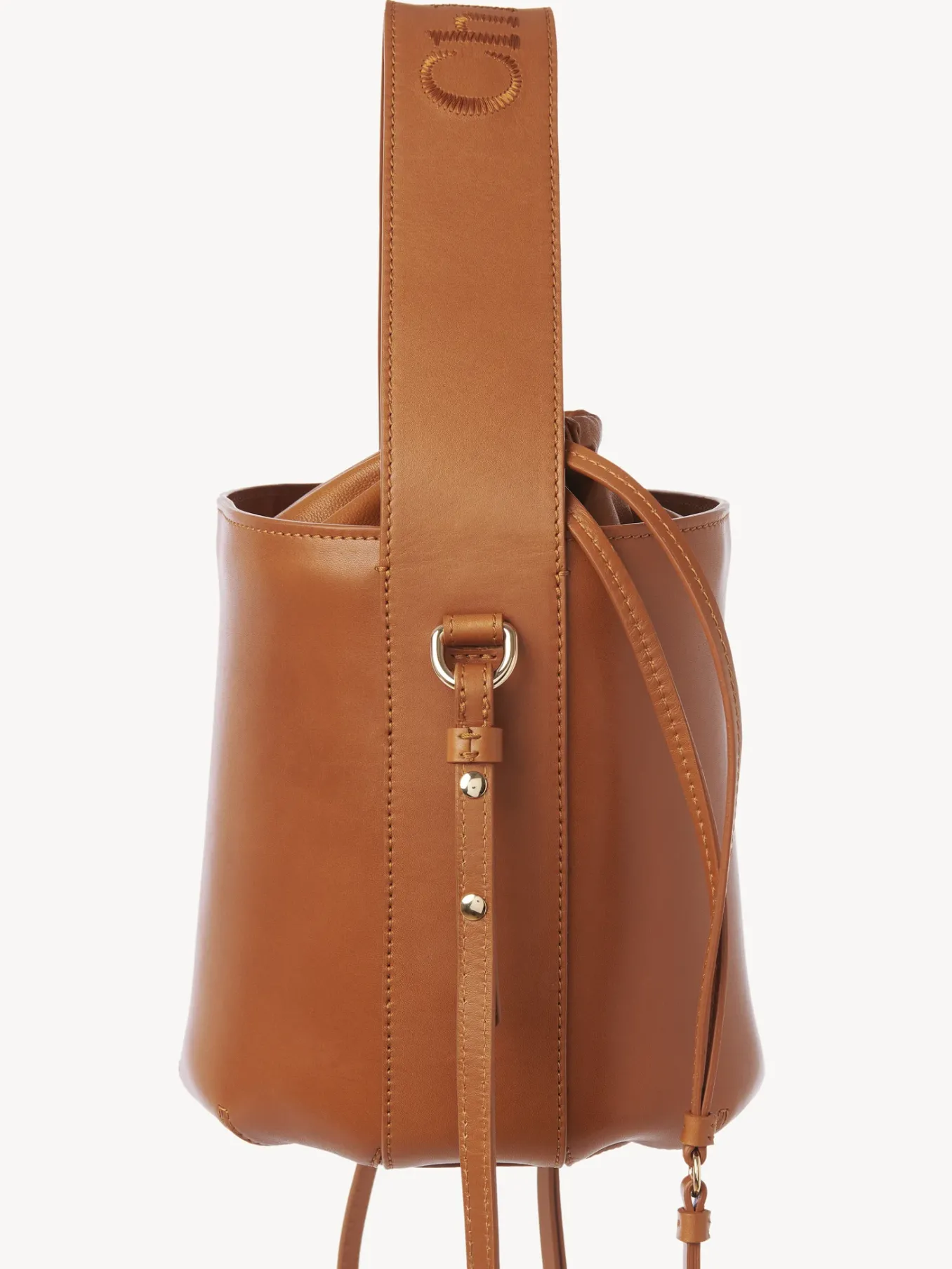Sacs Porté Épaule-Chloé Sac Seau Chloe Sense Caramel