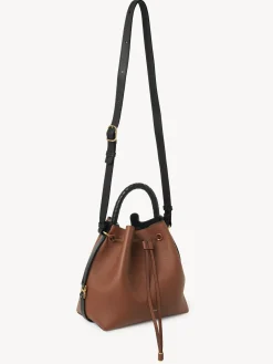 Sacs À Bandoulière-Chloé Sac Seau Marcie Tan