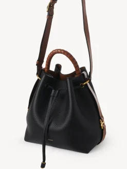 Sacs À Bandoulière-Chloé Sac Seau Marcie Noir