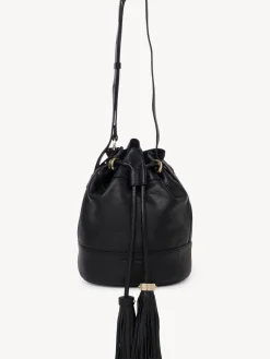 Sacs Porté Épaule-Chloé Sac Seau Vicki Noir