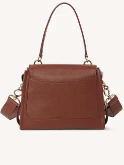 Sacs À Bandoulière-Chloé Sac Tess Day Sepia Brown