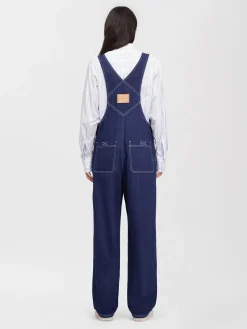 Vêtements-Chloé Salopette Dark Denim