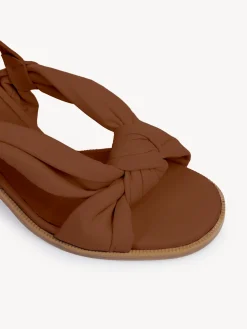 Sandales Et Espadrilles-Chloé Sandales A Talon Spencer Cuoio