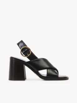 Sandales Et Espadrilles-Chloé Sandales Hautes Lyna Noir