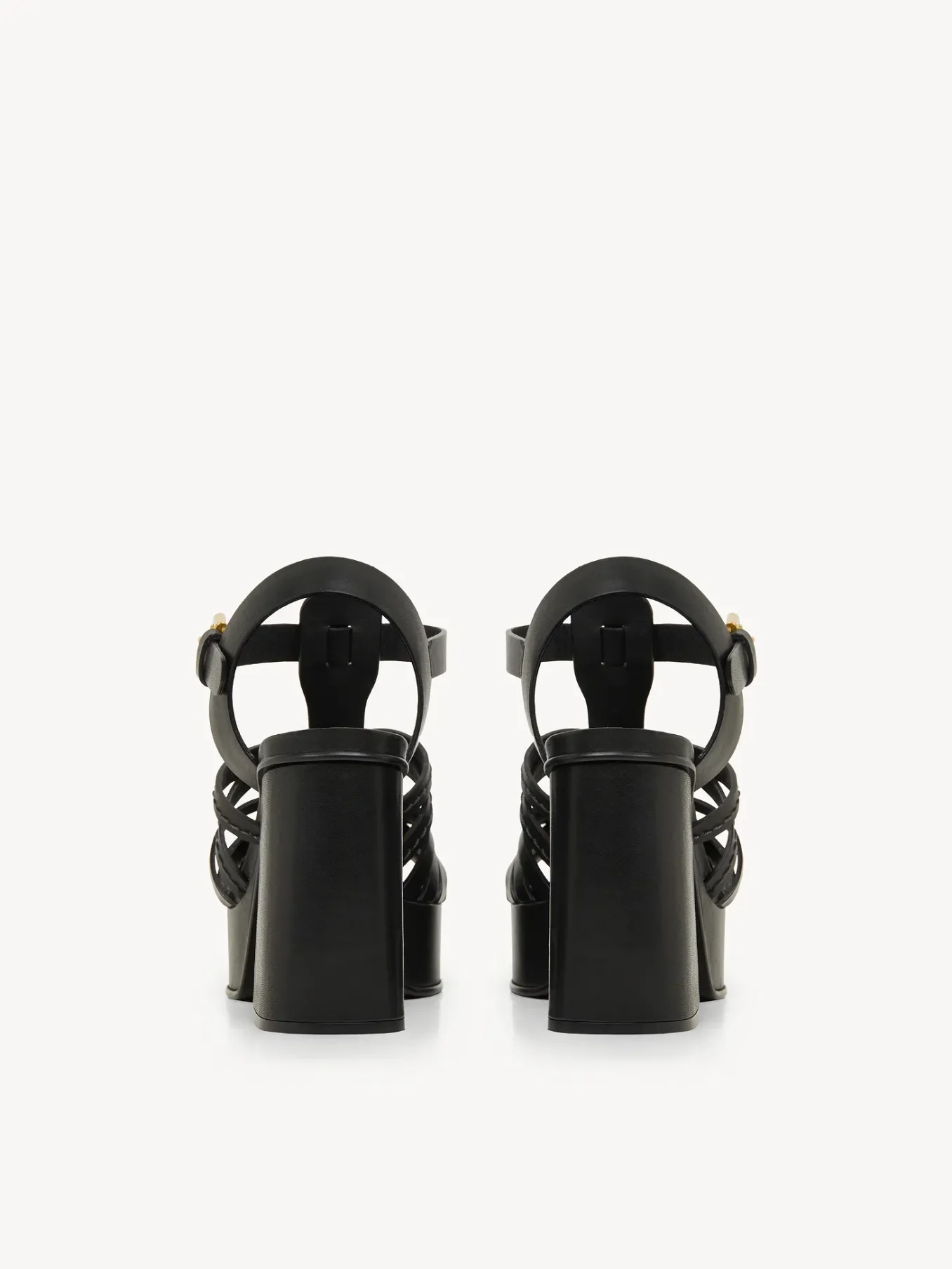 Sandales Et Espadrilles-Chloé Sandales Hautes Sierra Noir
