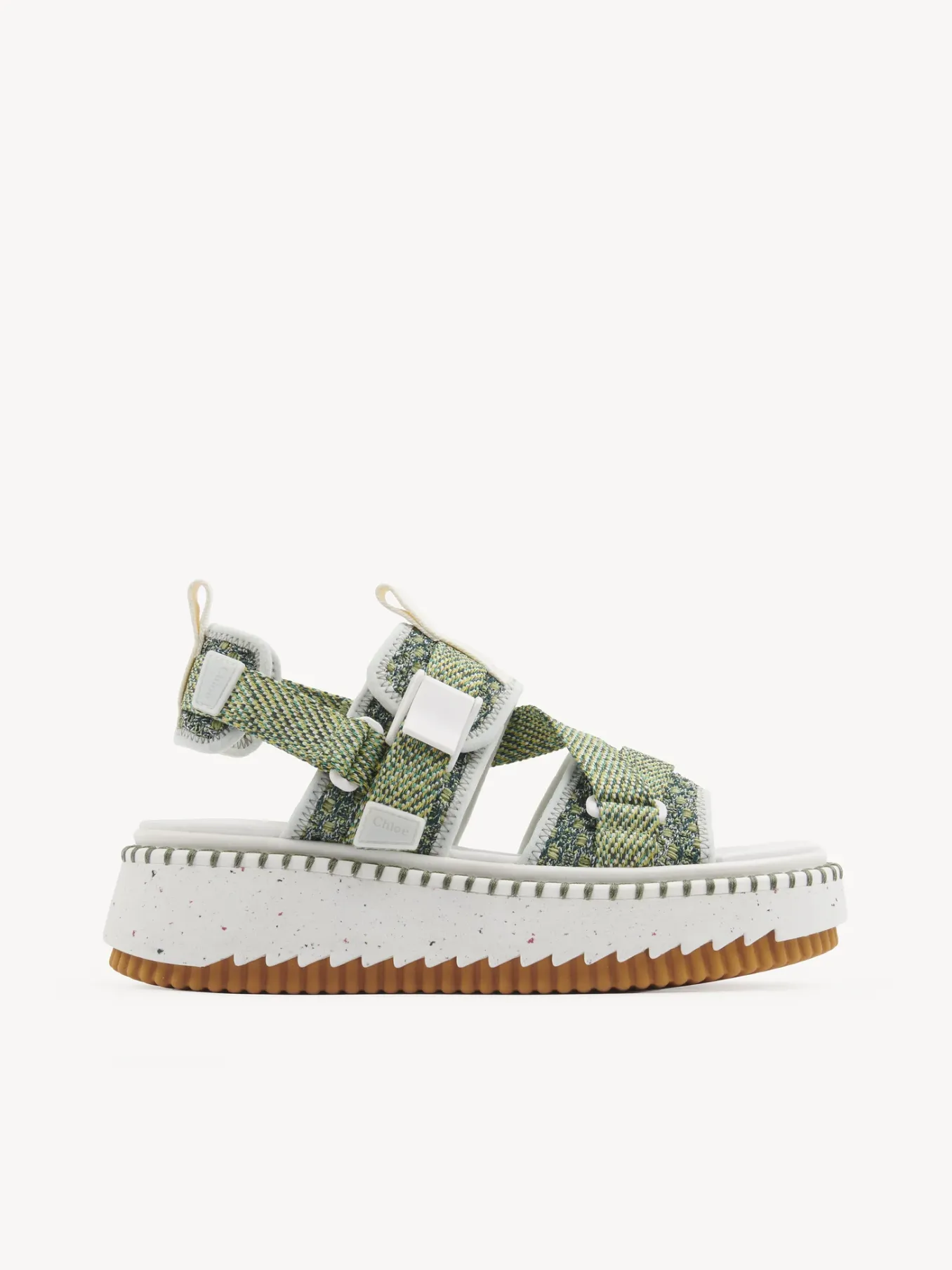 Sandales Et Espadrilles-Chloé Sandales Lilli Forest Green