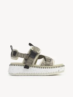 Sandales Et Espadrilles-Chloé Sandales Lilli Nomad Beige