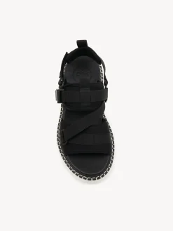Sandales Et Espadrilles-Chloé Sandales Lilli Noir
