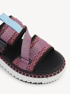 Sandales Et Espadrilles-Chloé Sandales Lilli Dark Peony