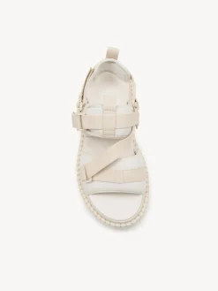 Sandales Et Espadrilles-Chloé Sandales Lilli Blanc