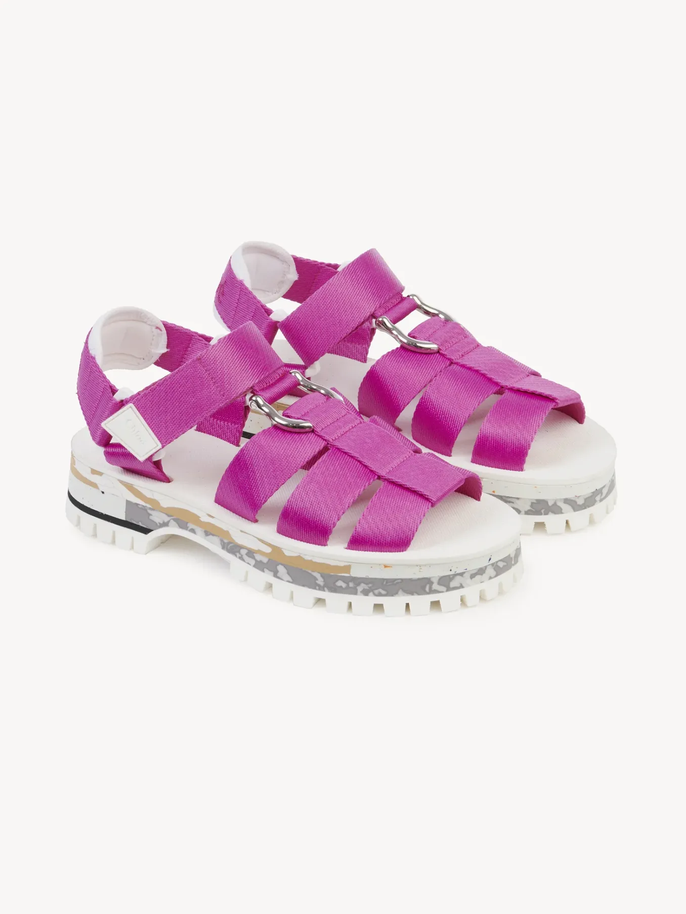 Sandales Et Espadrilles-Chloé Sandales Nikie Fizzy Pink