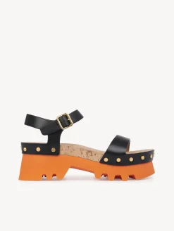 Sandales Et Espadrilles-Chloé Sandales Owena Noir