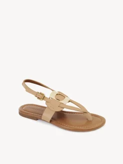 Sandales Et Espadrilles-Chloé Sandales Plates Chany Cuoio